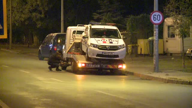 Accident cu polițiști. Mașina unui echipaj de la secția 2, lovită în intersecție