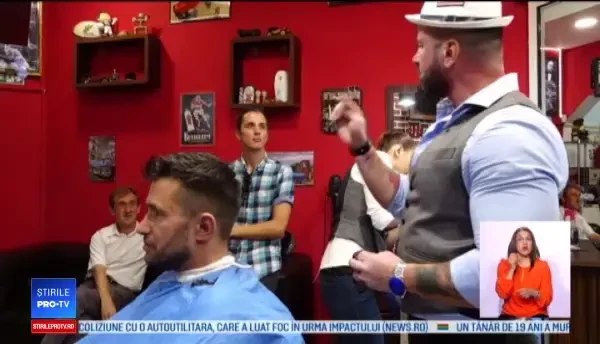 Barba este la modă şi, odată cu ea, şi bărbieritul la frizer: ”E o întoarcere în timp”
