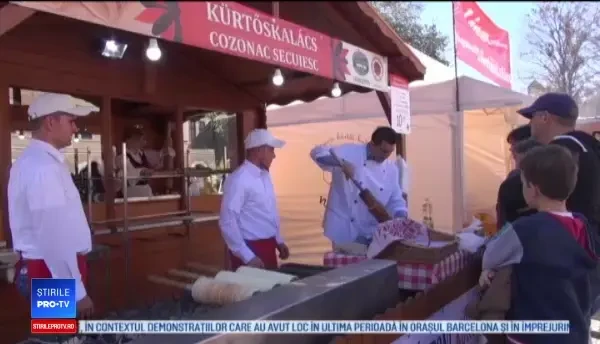 Localnicii din Sfântu Gheorghe sărbătoresc vestitul colac secuiesc. Ce spune legenda