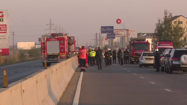 Pericol de explozie lângă Ploieşti, din cauza unui camion cu nitraţi