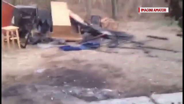 Un tânăr din OLT și-a incendiat casa, după ce s-a certat cu părinții