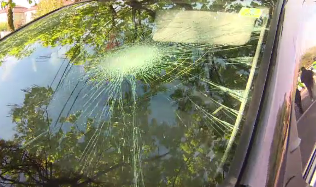 Bătrână spulberată pe trecere, în Gorj, de un om de afaceri