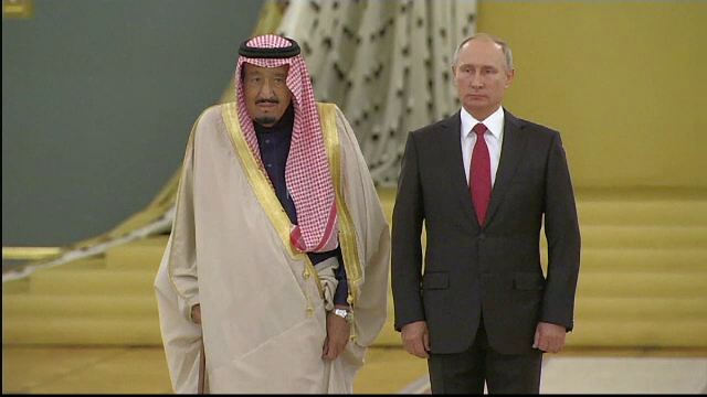 Regele Salman, primit de Putin la Moscova. Motivul vizitei