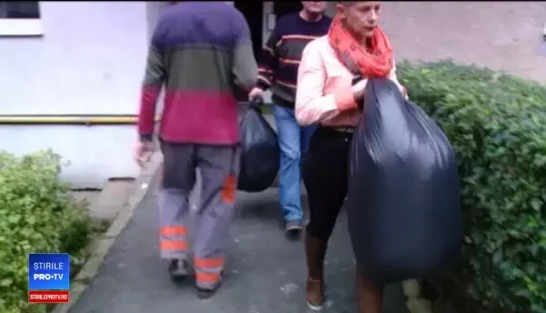 Locatarii unui bloc din Brașov au avut o zi la dispoziție pentru a-și părăsi casele