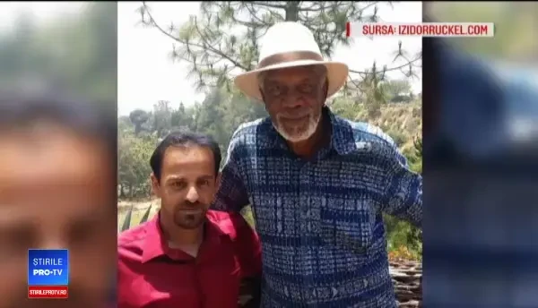 Românul care l-a impresioant pe Morgan Freeman. Au luat prânzul și au făcut un interviu