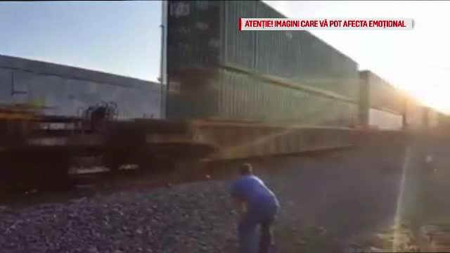 O femeie din Mexic a scăpat cu viaţă după ce trenul a trecut peste ea