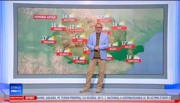 Vremea începe să se încălzească. Zonele unde continuă să plouă