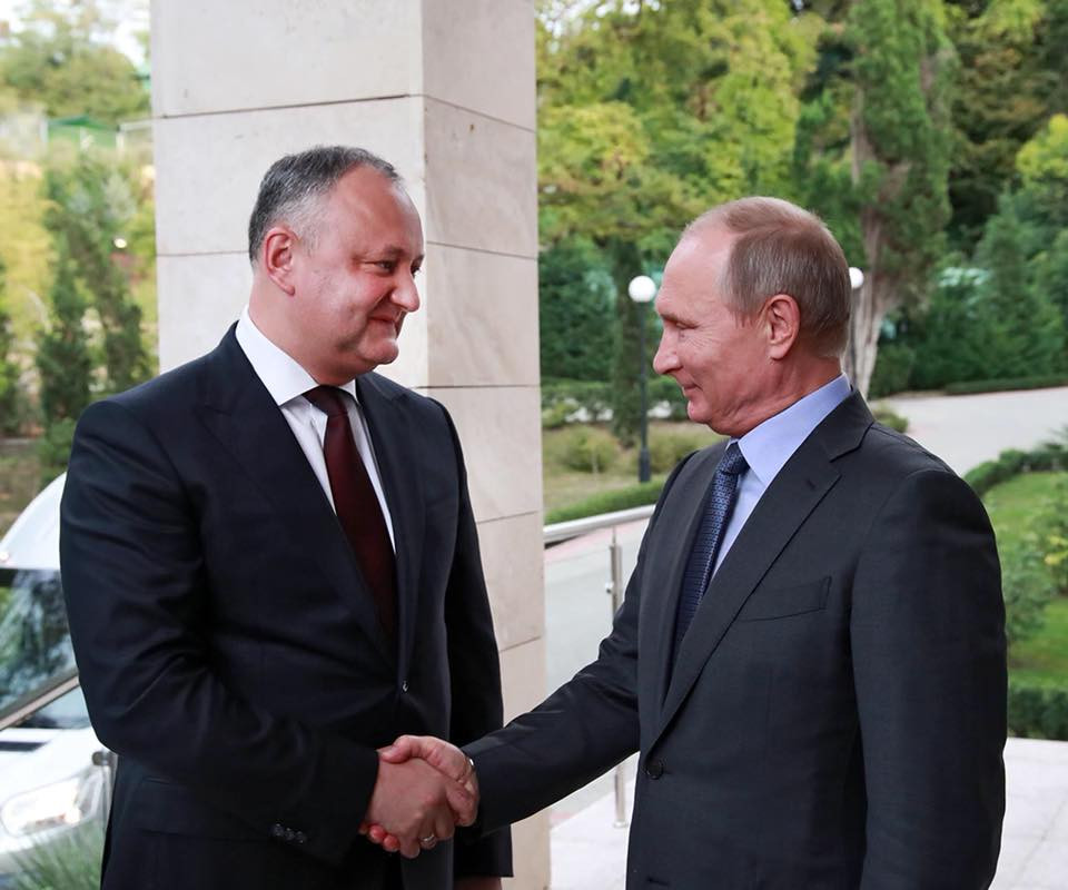 Igor Dodon: România nu are bani pentru un proiect costisitor precum Unirea