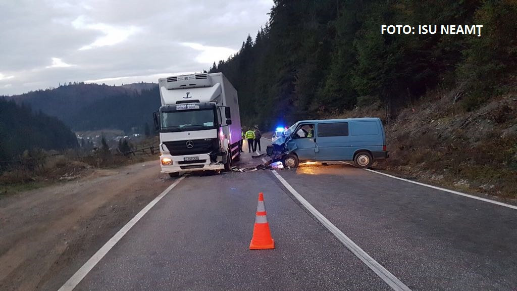 Accident grav în Neamţ. A fost activat planul roşu