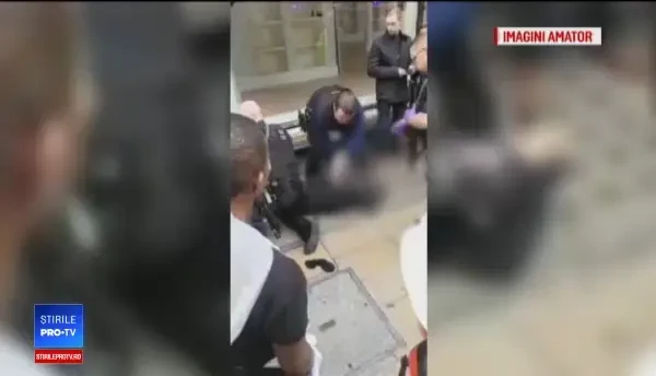 Doi români au împiedicat un jaf în centrul Londrei: Unul i-a pus piedică, celălalt l-a legat
