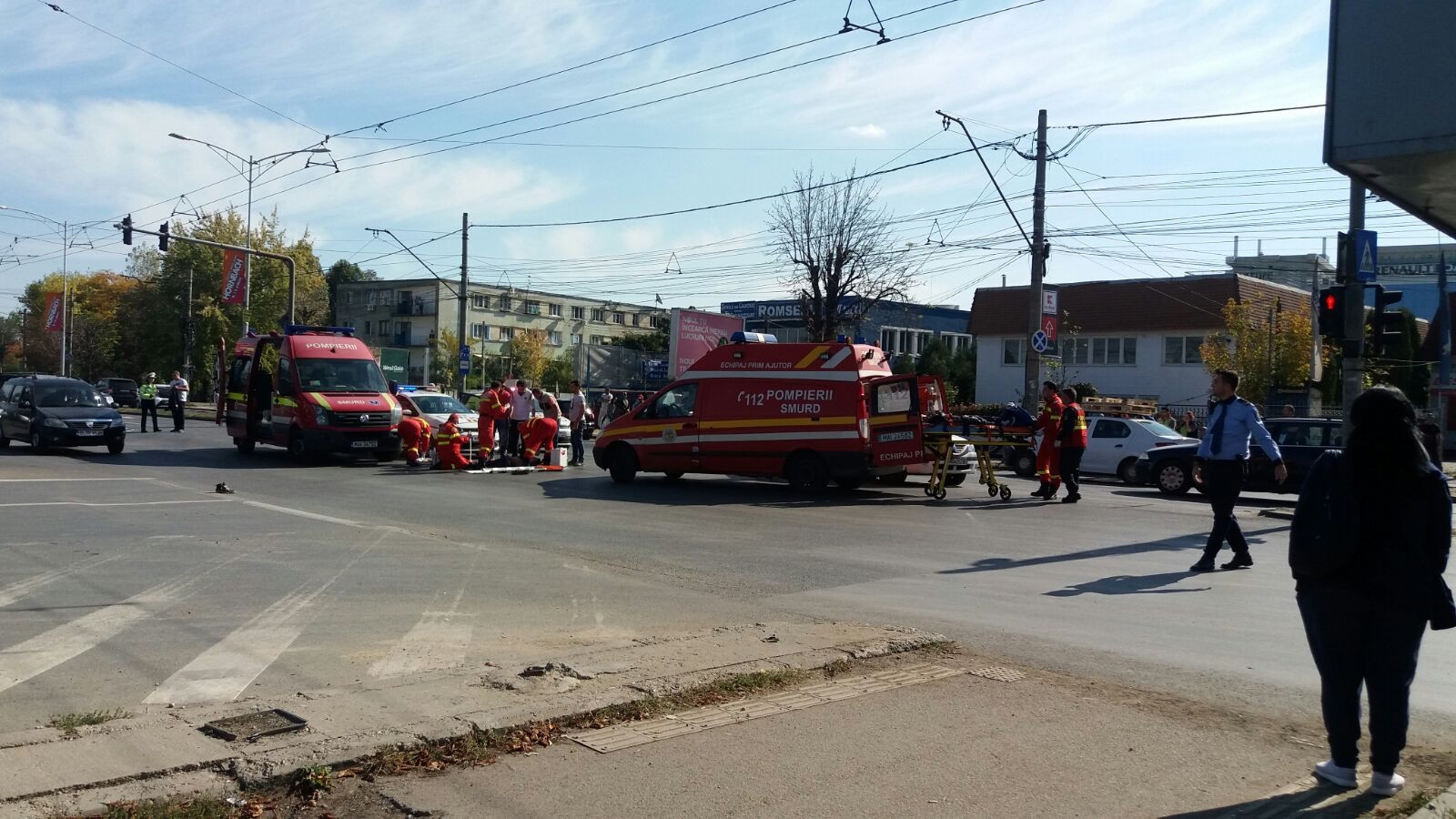 accident bd Iuliu Maniu