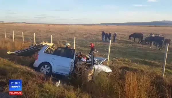 Accident grav în Suceava: 4 morți și 4 răniți. Autorităţile au activat Planul Roşu de intervenție
