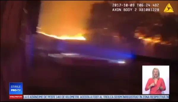 38 de persoane, decedate în incendiile din California. Pompierii sunt în continuare în alertă