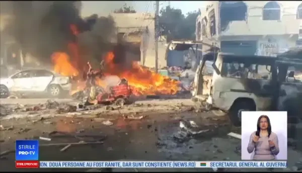 Atentatul din Mogadishu: 276 de morţi şi sute de răniţi. Zona arată ca după bombardament