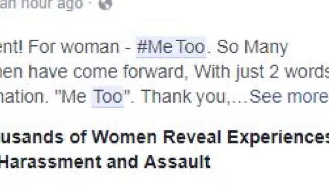 ”Me too”, campania lansată pe Twitter pentru victimele hărţuirii sexuale. ”Măcar știm că nu suntem singure”