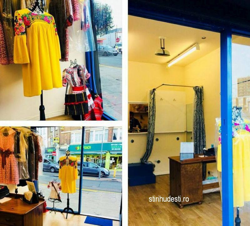 I-a fascinat pe englezi cu atelierul ei de croitorie. Cine este românca