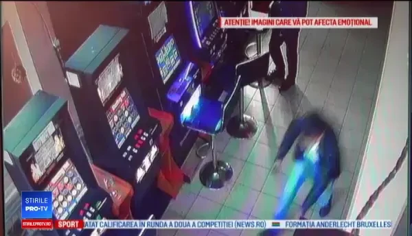 Supărat că i s-a defectat aparatul de păcănele, un bărbat a făcut dezastru într-un bar din Roman