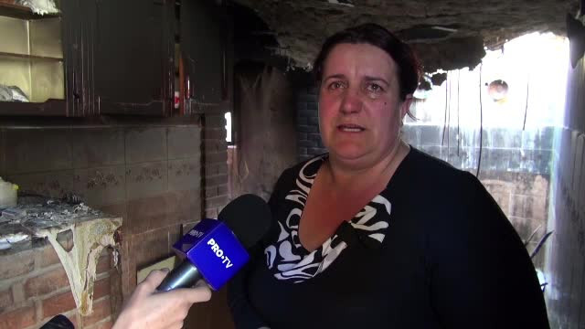 Momente dificile pentru familia unei învățătoare, după ce a rămas fără locuință