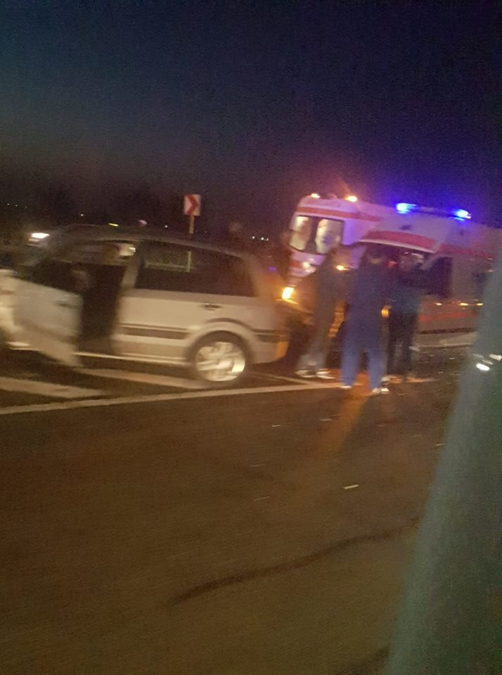 Accident grav la Timişoara, din cauza unui şofer de 70 de ani