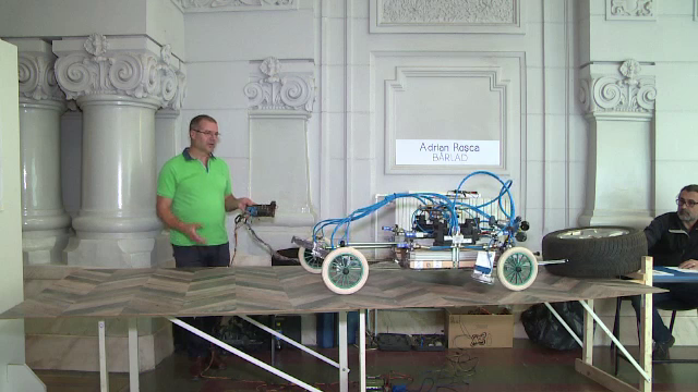 Salonul Inovării şi Cercetării, Galaţi: mașina cu aer comprimat, printre vedete