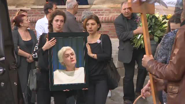Olga Tudorache, înmormântată la Cimitirul Bellu. ”A plecat fizic, dar va rămâne în istorie”