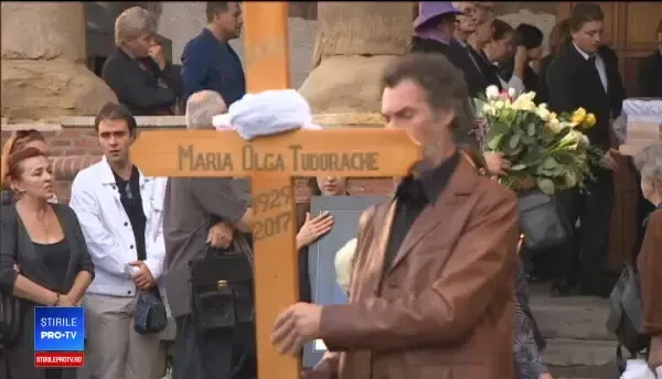 Olga Tudorache, înmormântată la Cimitirul Bellu. A plecat fizic, dar va rămâne în istorie