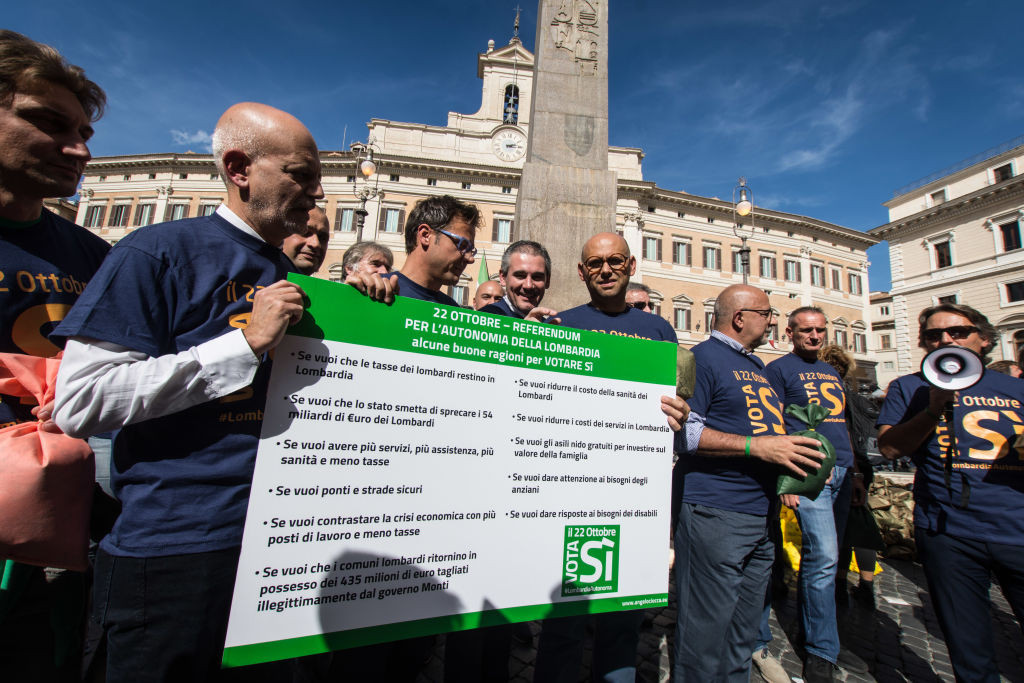 Referendum în cele mai bogate regiuni ale Italiei, pentru mai multă autonomie