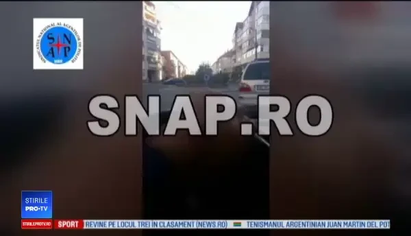 Un poliţist din Moineşti a mers în misiune cu maşina tractată, fiindcă i s-a stricat pe drum