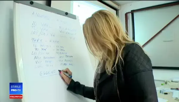 Şomerii români învaţă limbi străine pe banii statului ca să plece în afară, în vreme ce în țară e criză