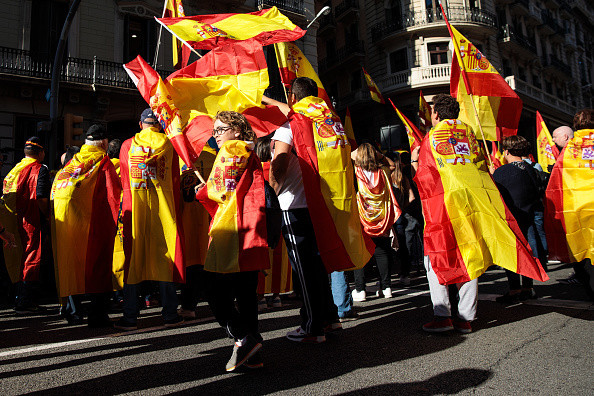 protest la Barcelona pentru unitatea Spaniei - 5