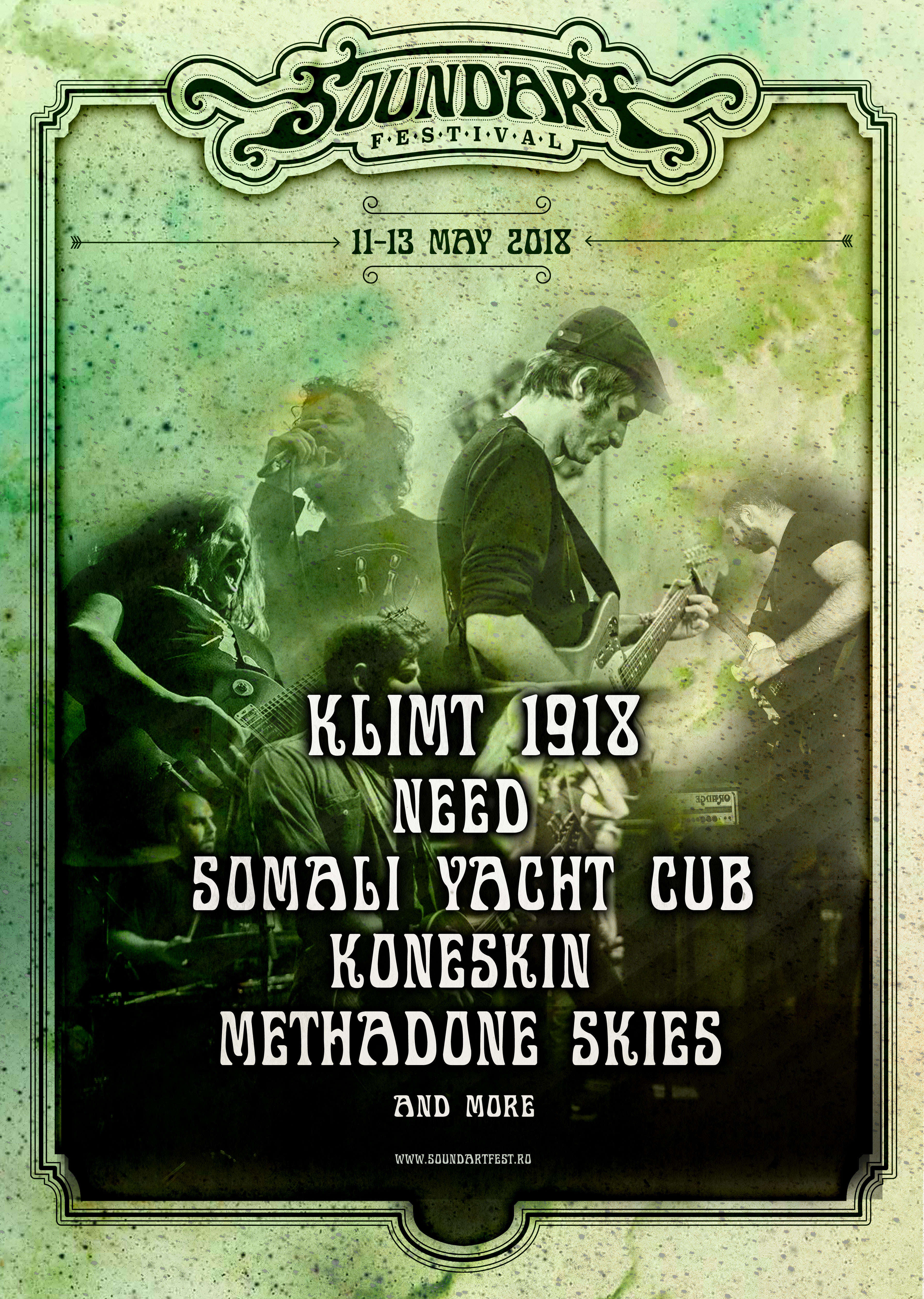 SoundArt Festival 2018. Somali Yacht Club și Need vin la cel mai mare eveniment de stoner rock din România