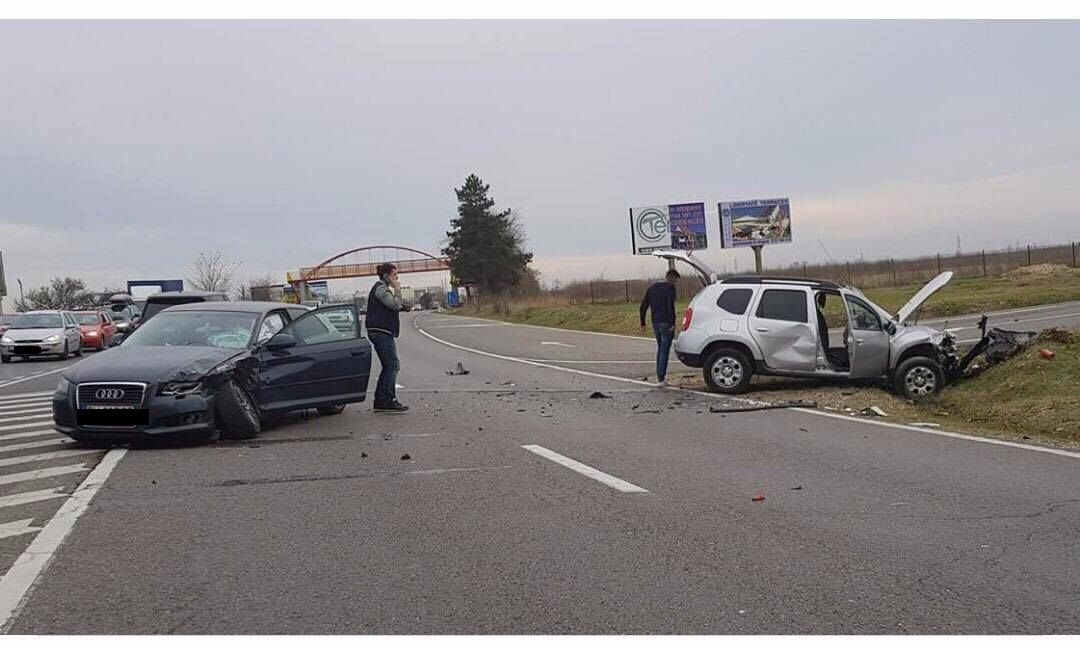 Accident pe DN1, lângă Snagov: 5 persoane au fost rănite