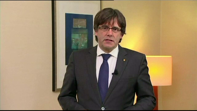 Mandat european de arestare pe numele lui Puigdemont. Proteste în Catalonia