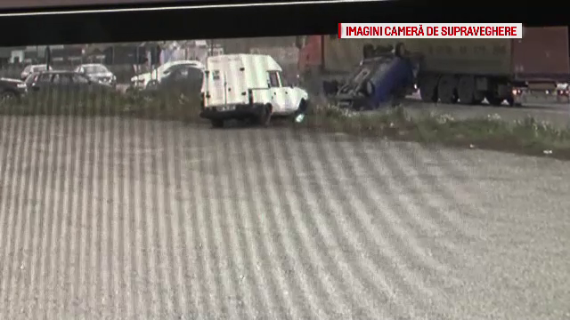 Accident filmat în Neamț: două persoane au fost rănite