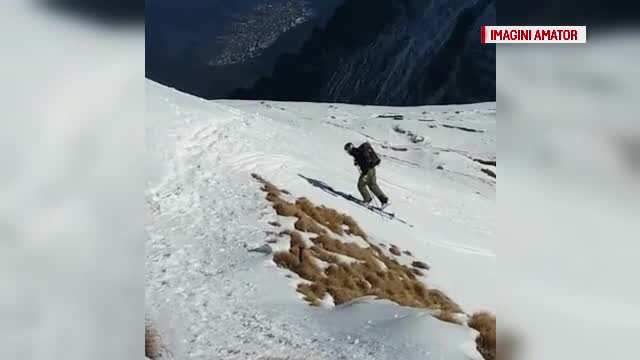 Vacanța la munte, o alegere fericită. Curajoșii au schiat, în Masivul Bucegi