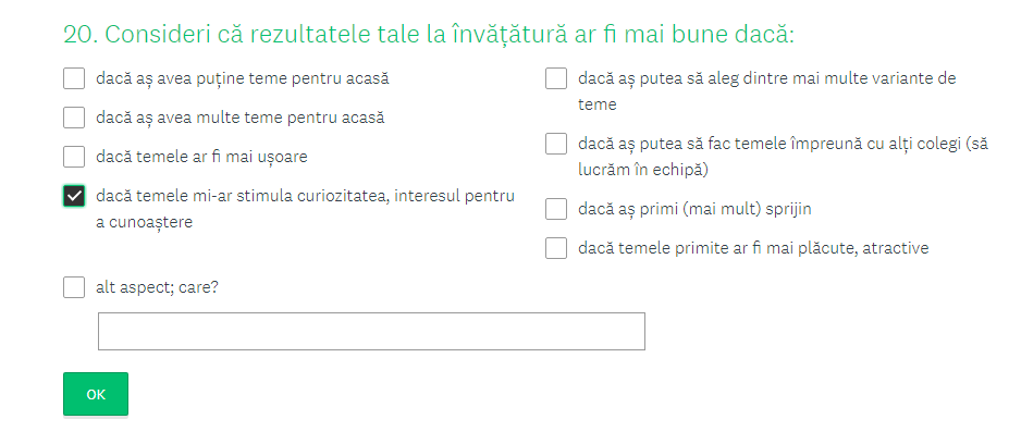 greseala chestionar MEN