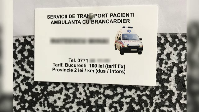 Legal în Capitală funcționează doar 16 servicii de ambulanță, dar pe internet găsești cu zecile