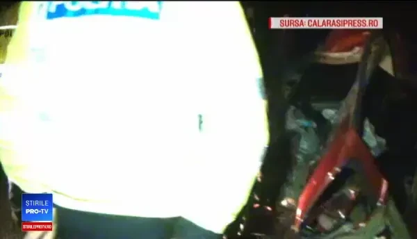 Accident rutier grav, în Vrancea. Patru membri ai echipei tehnice Dunarea-Călărași au fost rănți