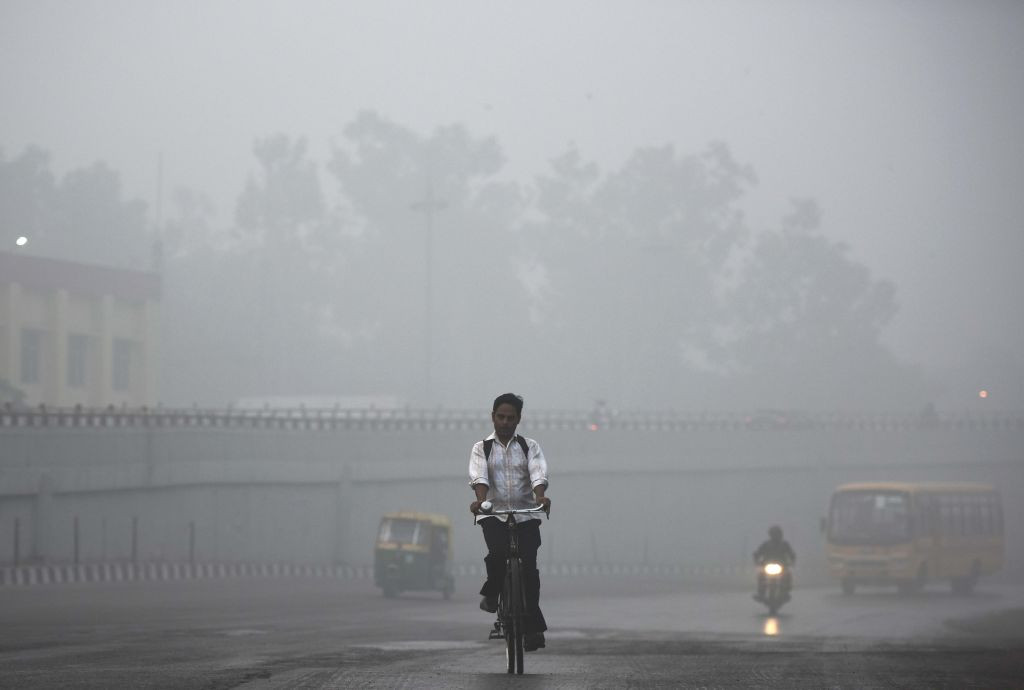 Poluarea, la cote alarmante în New Delhi