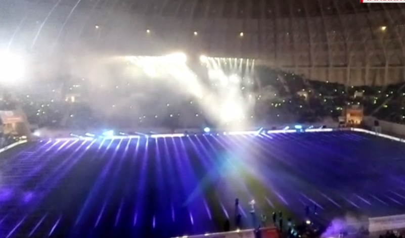 Noul stadion din Craiova, care a costat aproape 60 de milioane de euro, a fost inaugurat