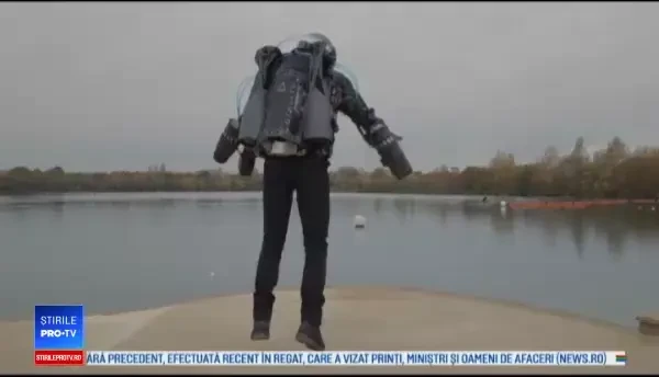 Un inventator a intrat în Cartea Recordurilor, după ce a inventat un costum de zbor