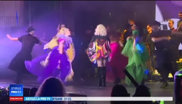 Loredana și-a încântat fanii la show-ul