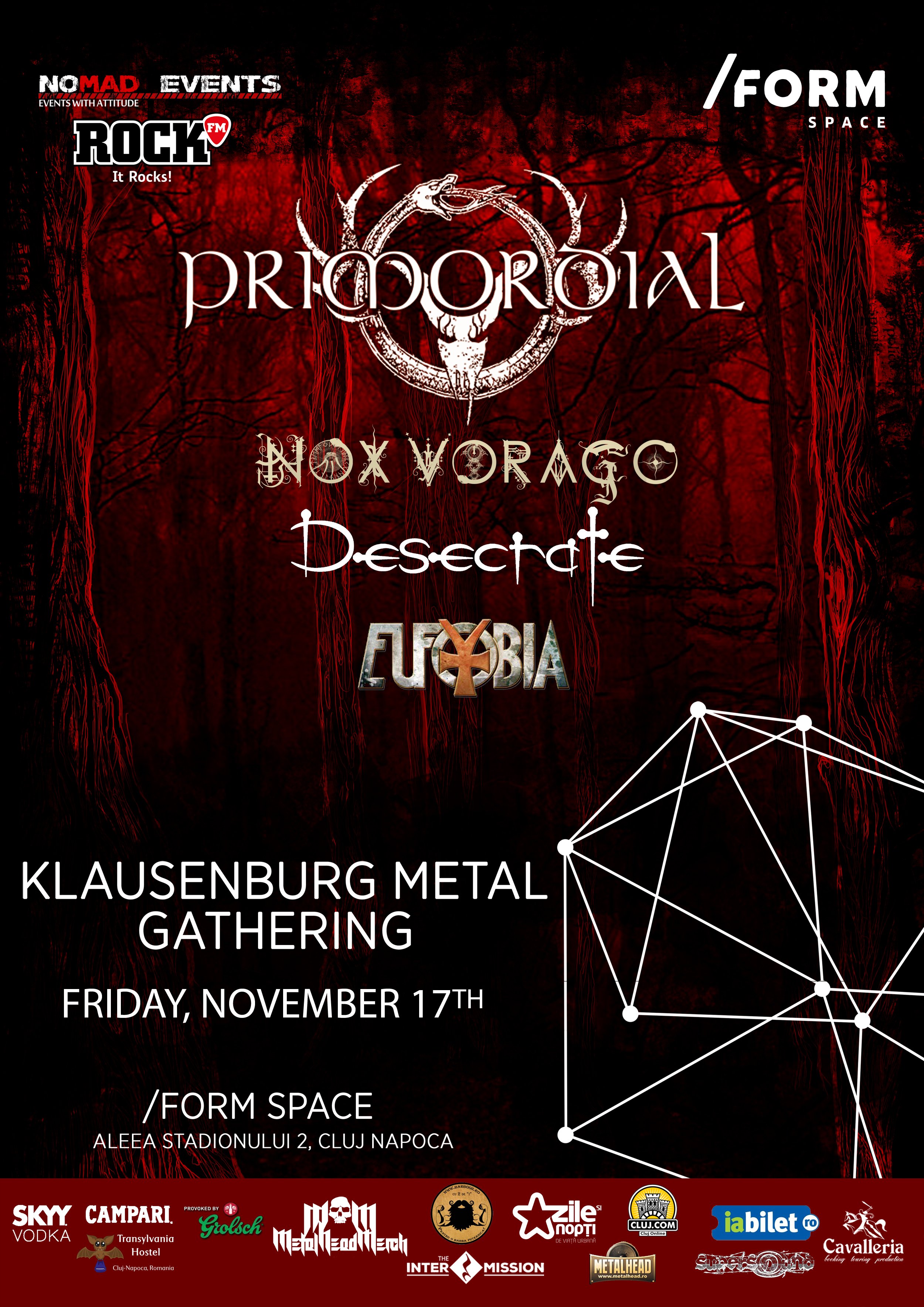 concert Primordial la Cluj