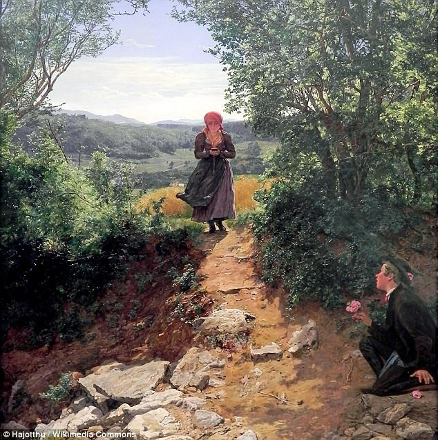 Detaliul surprins intr-o pictura realizata in 1850 a atras atentia pe internet. FOTO