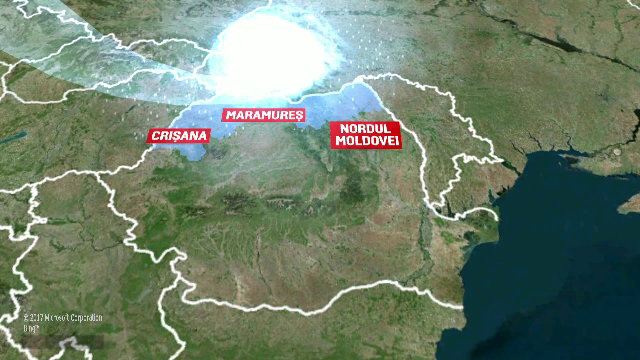 Ciclonul polar Olaf va aduce vreme foarte rece în țară. Sunt aşteptate ninsori