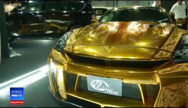 Salonul Auto din Dubai. Cum arată mașina unicat, inspirată dintr-un avion militar invizibil