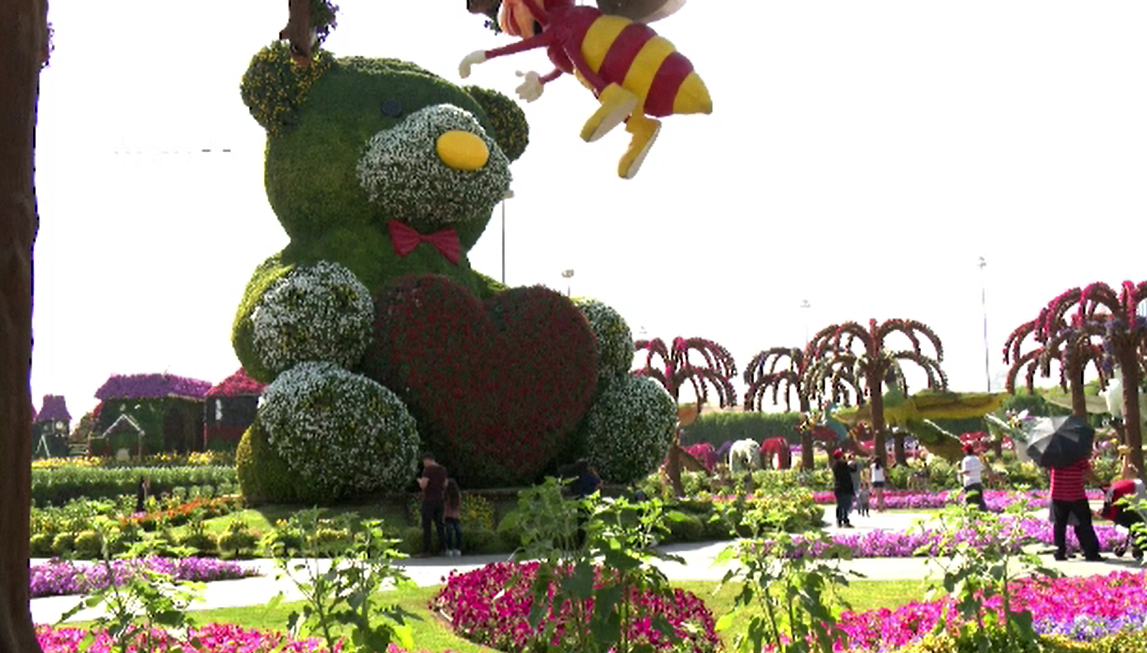 Cea mai mare grădină de flori din lume. Vizitatorii pot admira peste 50 de milioane de plante