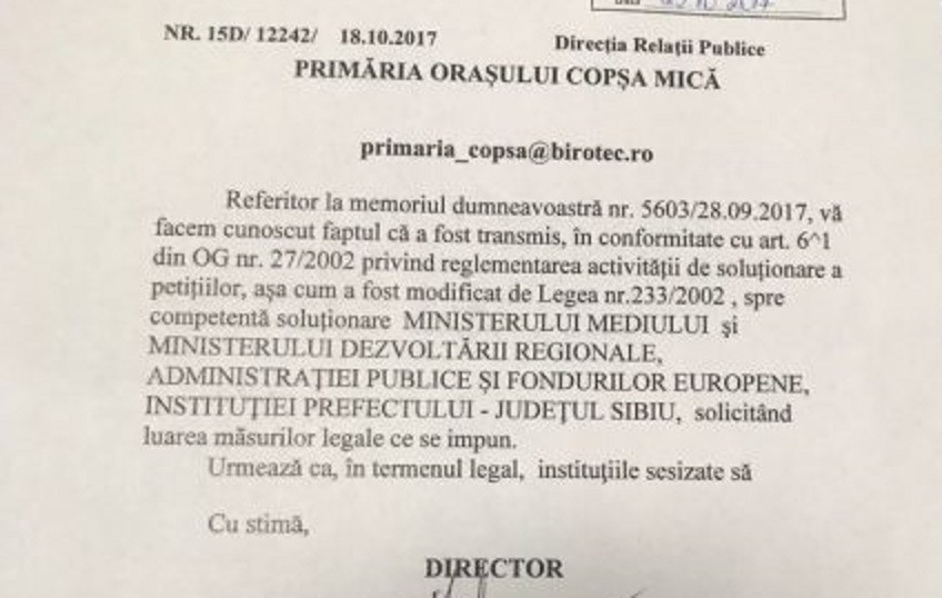 Primarul care a mers pe jos până la Bucureşti a primit de la Guvern un răspuns neterminat