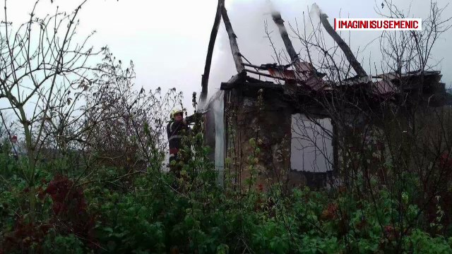 Un bărbat din Caraș Severin a murit în incendiu, după ce a adormit cu țigara aprinsă