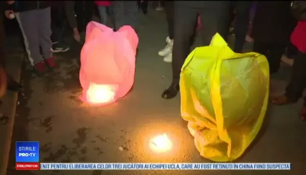 Moment de reculegere pentru victimele accidentelor rutiere, în Bistrița